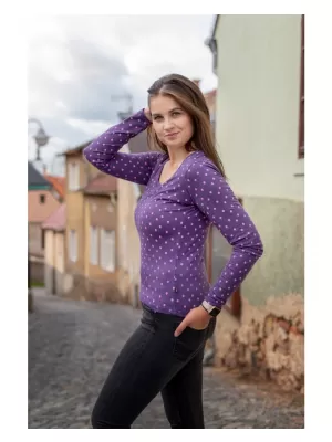 Tricou pentru femei ALTISPORT ONEDA LTSY941 VIOLET