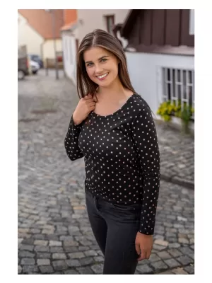 Tricou pentru femei ALTISPORT ONEDA LTSY941 NEGRU