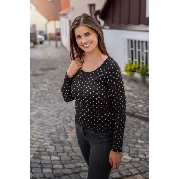  Tricou pentru femei ALTISPORT ONEDA LTSY941 NEGRU 