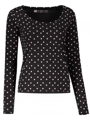Tricou pentru femei ALTISPORT ONEDA LTSY941 NEGRU