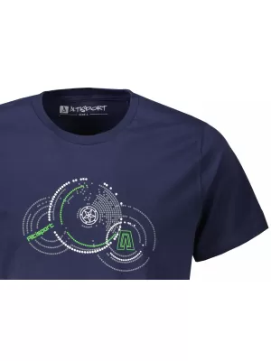 Pánské triko ALTISPORT CARRYOVER ALM160AL805 NÁMOŘNÍ MODRÁ