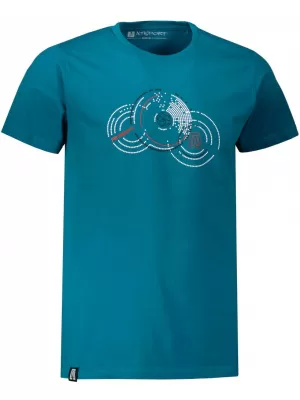 Pánské triko ALTISPORT CARRYOVER ALM160AL805 PETROLEJOVÁ