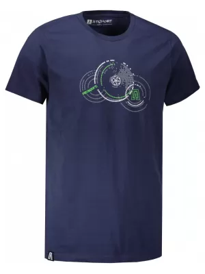 Pánské triko ALTISPORT CARRYOVER ALM160AL805 NÁMOŘNÍ MODRÁ