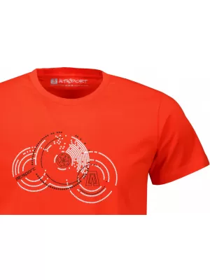Pánské triko ALTISPORT CARRYOVER ALM160AL805 ČERVENÁ