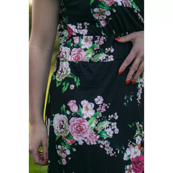  Rochie KIXMI PRINCESSA NEGRU 