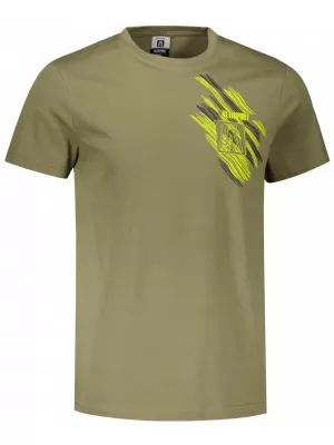 Pánské triko ALTISPORT CARRYOVER ALM173129 KHAKI