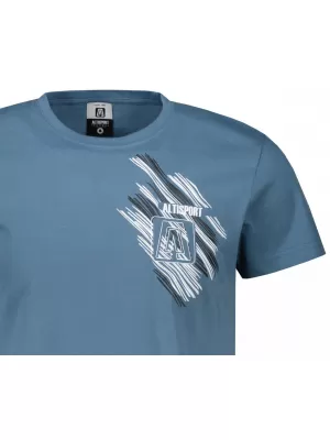 Pánské triko ALTISPORT CARRYOVER ALM173129 DENIM
