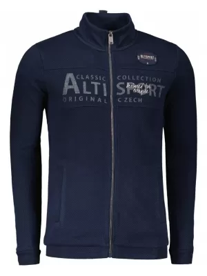 Hanorac pentru bărbați ALTISPORT BLAKE ALBASTRU INCHIS