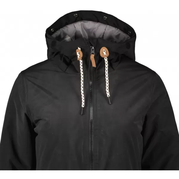  Palton de femei ALTISPORT VOLENA LCTB218 NEGRU 