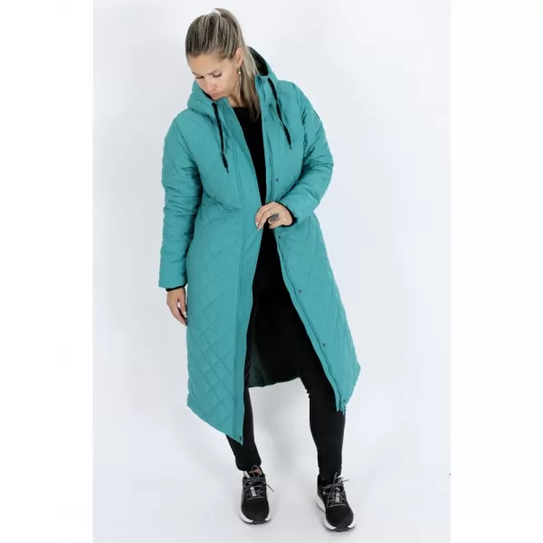  Palton de femei ALTISPORT DERFA LCTB219 VERDE 