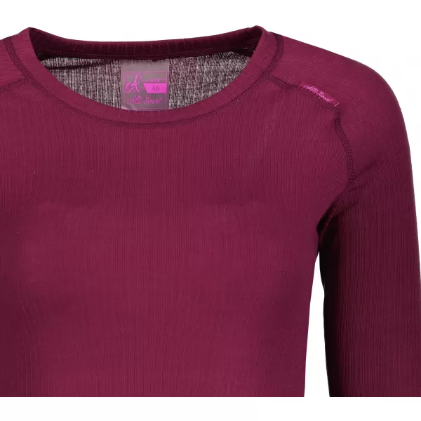  Set termic de dama ALTISPORT BEDELIA BURGUNDIA 