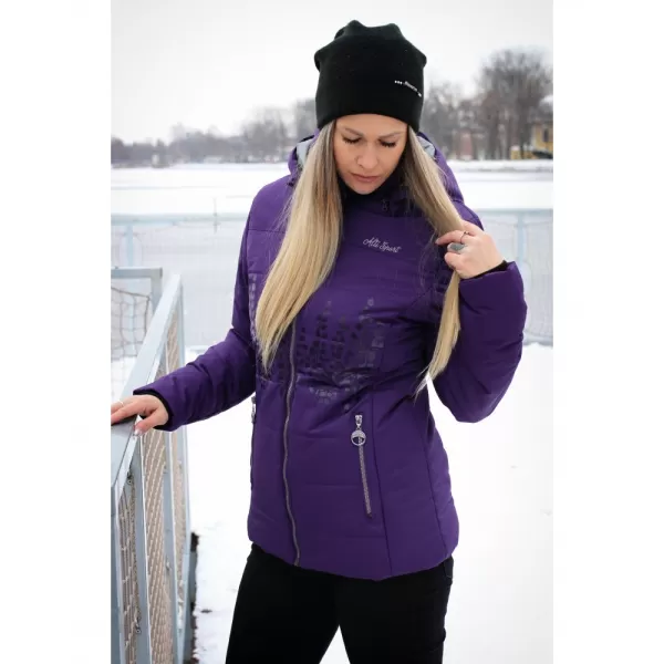  Geaca de iarna dama ALTISPORT BEATRICE VIOLET 