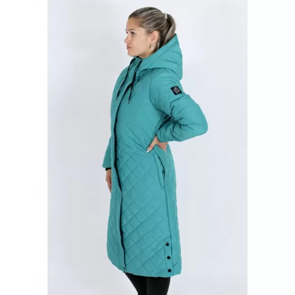  Palton de femei ALTISPORT DERFA LCTB219 VERDE 