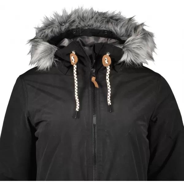  Palton de femei ALTISPORT VOLENA LCTB218 NEGRU 