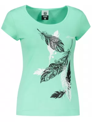 Tricou pentru femei ALTISPORT ALW178122 MENTĂ