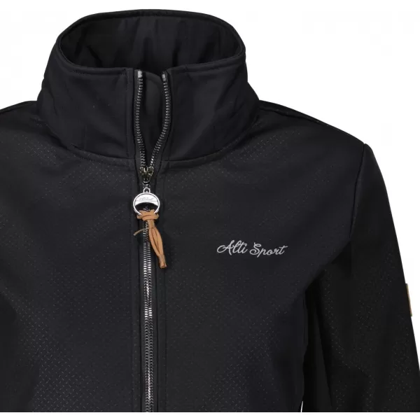  Jachetă softshell pentru femei ALTISPORT BERNIKE NEGRU 