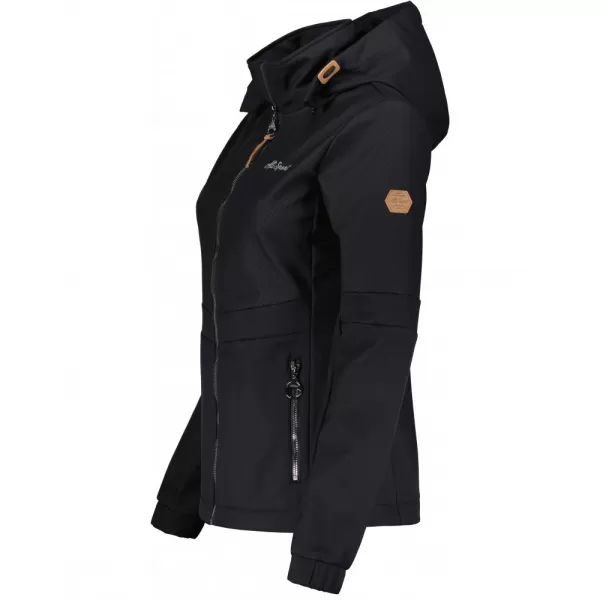 Jachetă softshell pentru femei ALTISPORT BERNIKE NEGRU 