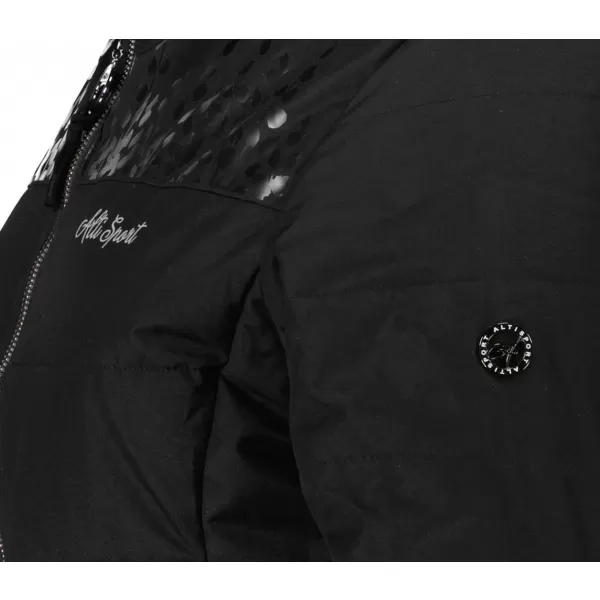  Palton de femei ALTISPORT BEVERLY NEGRU 