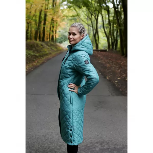  Palton de femei ALTISPORT DERFA LCTB219 VERDE 