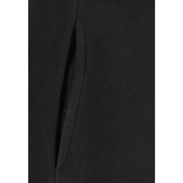  Hanorac prelungit dublu fleece pentru femei ALTISPORT MIEGA LSWB427 NEGRU 