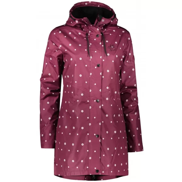  Geaca de toamna de dama ALTISPORT OWEDA LJCB628 BURGUNDIA 