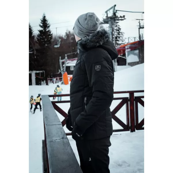  Geaca de iarna pentru barbati ALTISPORT BALDER NEGRU 