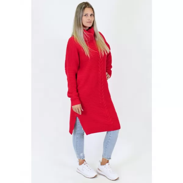  Pulover de dama KIXMI RIMONA ROȘU 
