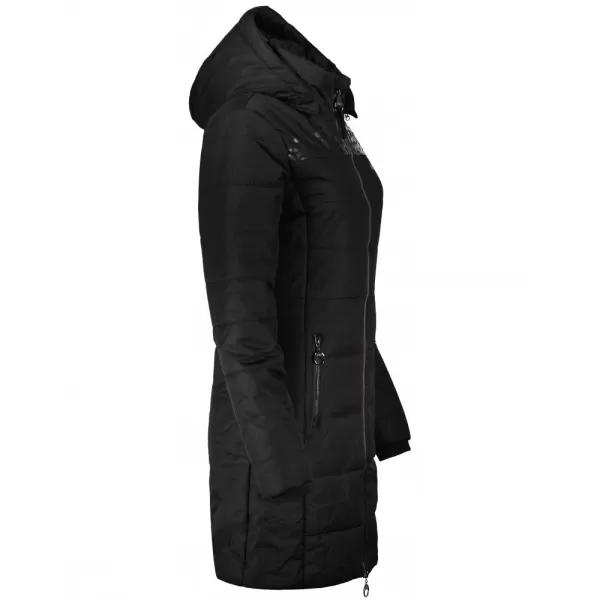  Palton de femei ALTISPORT BEVERLY NEGRU 