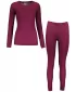 Set termic de dama ALTISPORT BEDELIA BURGUNDIA