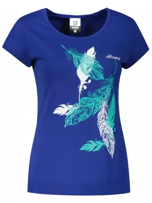 Tricou pentru femei ALTISPORT ALW178122 ALBASTRU REGAL