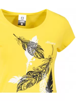 Tricou pentru femei ALTISPORT ALW178122 LĂMÂIE
