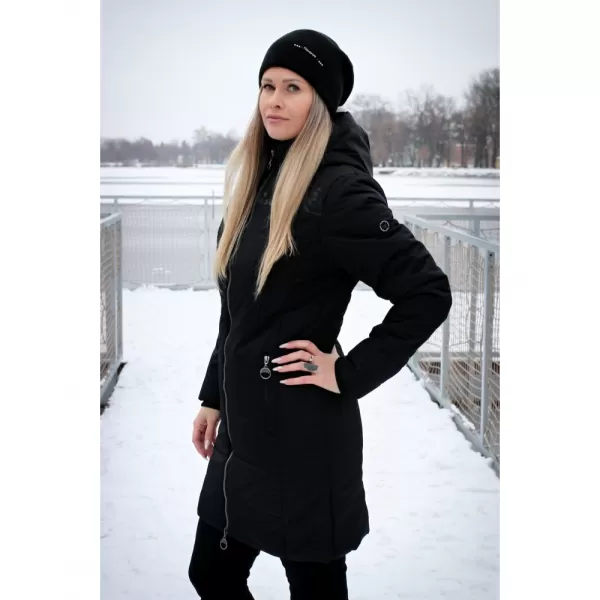  Palton de femei ALTISPORT BEVERLY NEGRU 