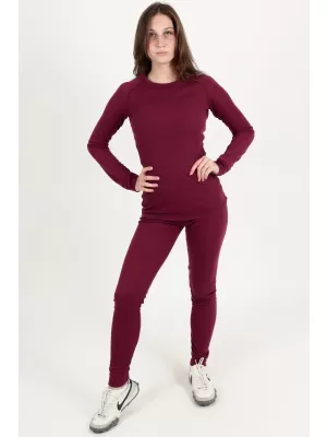 Set termic de dama ALTISPORT BEDELIA BURGUNDIA