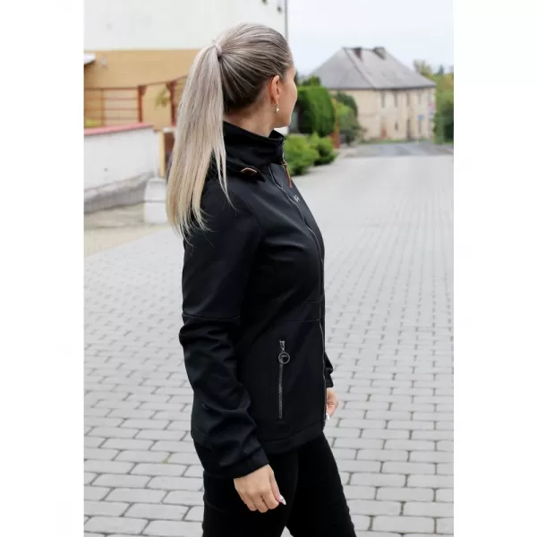  Jachetă softshell pentru femei ALTISPORT BERNIKE NEGRU 