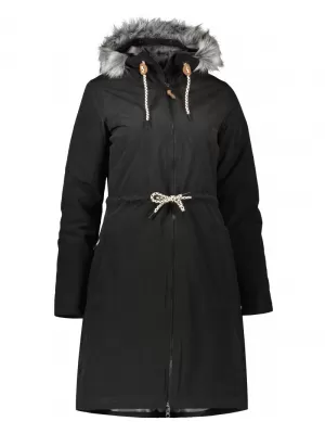 Palton de femei ALTISPORT VOLENA LCTB218 NEGRU