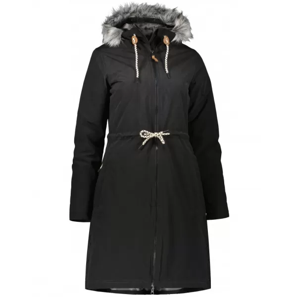 Palton de femei ALTISPORT VOLENA LCTB218 NEGRU 