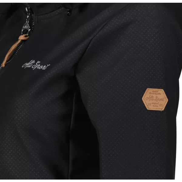  Jachetă softshell pentru femei ALTISPORT BERNIKE NEGRU 