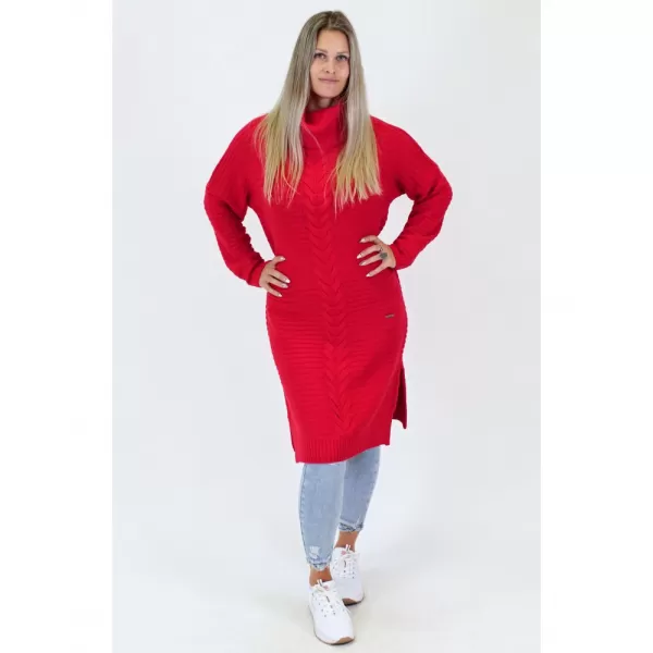  Pulover de dama KIXMI RIMONA ROȘU 