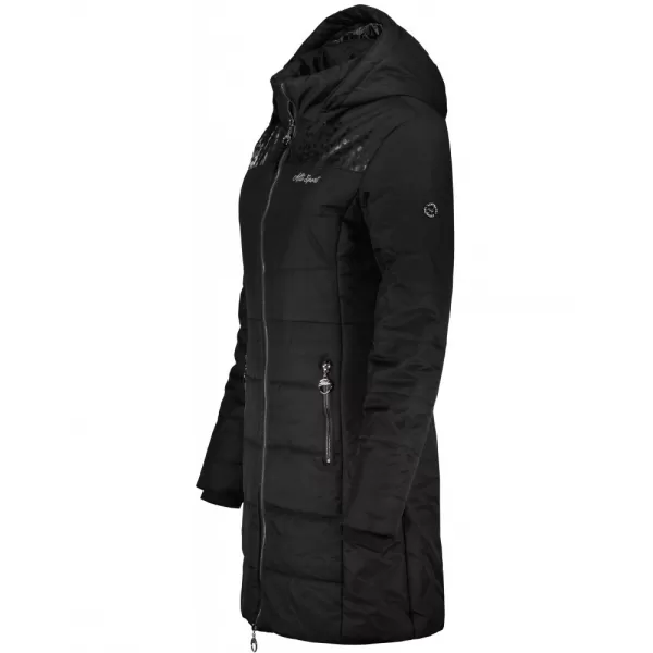  Palton de femei ALTISPORT BEVERLY NEGRU 