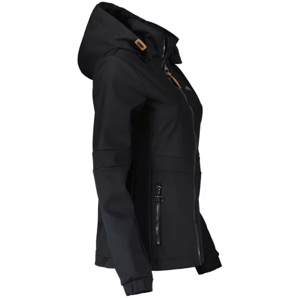  Jachetă softshell pentru femei ALTISPORT BERNIKE NEGRU 