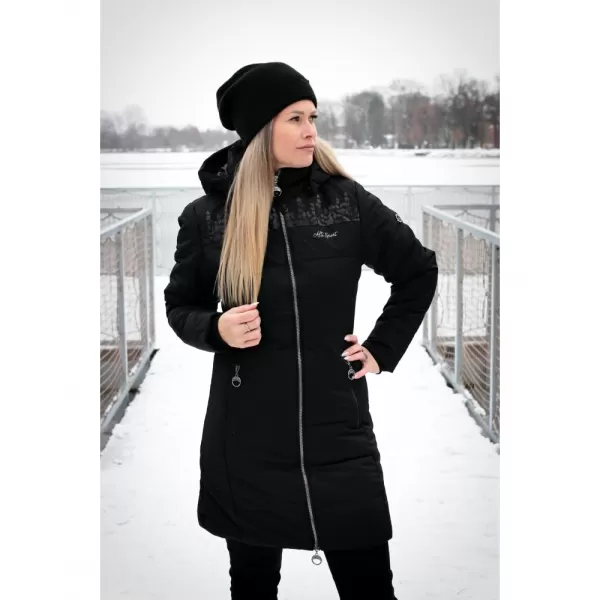  Palton de femei ALTISPORT BEVERLY NEGRU 