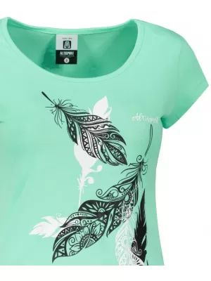 Tricou pentru femei ALTISPORT ALW178122 MENTĂ