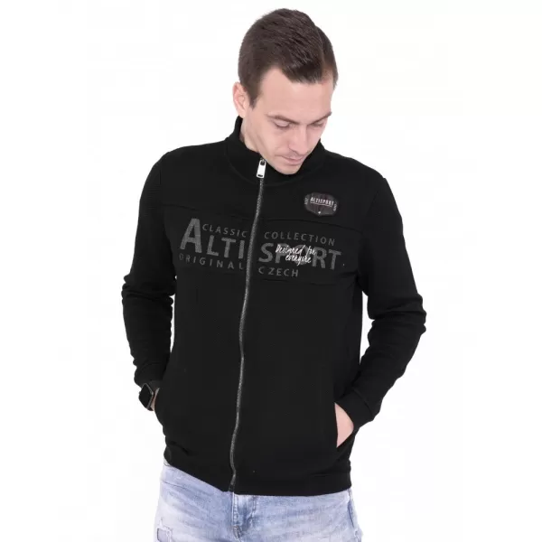  Hanorac pentru bărbați ALTISPORT BLAKE NEGRU 