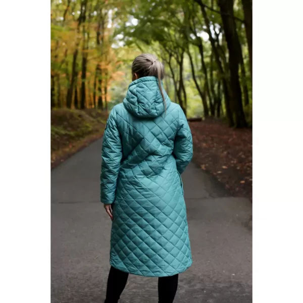  Palton de femei ALTISPORT DERFA LCTB219 VERDE 