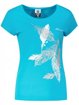 Tricou pentru femei ALTISPORT ALW178122 TURCOAZ