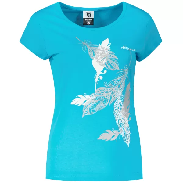  Tricou pentru femei ALTISPORT ALW178122 TURCOAZ 