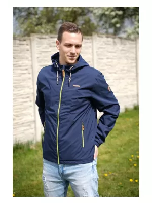 Jachetă pentru bărbați ALTISPORT CARLEY ALBASTRU ÎNCHIS/VERDE