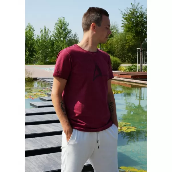  Tricou pentru bărbați ALTISPORT CADMAN ROȘU 