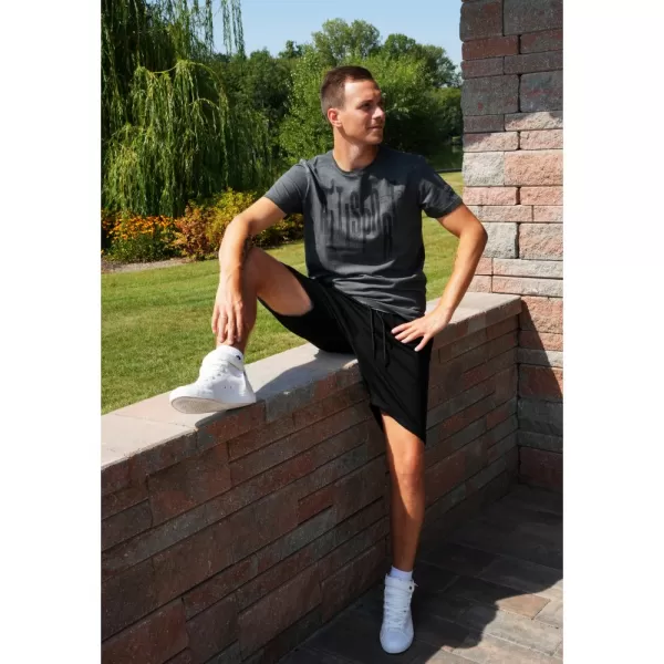  Tricou pentru bărbați ALTISPORT CARLSON GRI INCHIS 