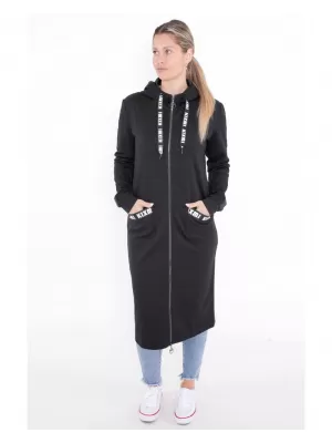 Hanorac de dama KIXMI SENONA NEGRU